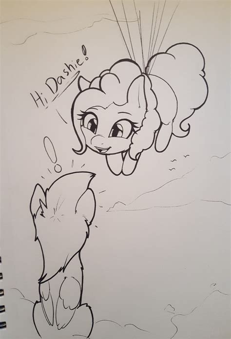 Safe Artist Captainpudgemuffin Pinkie Pie Rainbow Dash