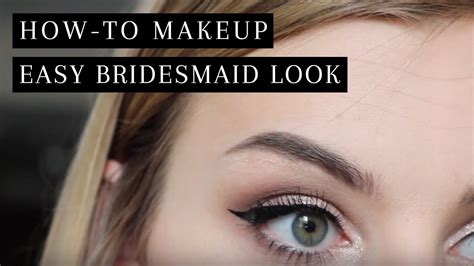 Bridesmaid Makeup Tutorial For Wedding Season Youtube