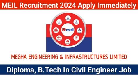 Diploma Jobs Opening 2024 Megha Engineering Infrastructures Ltd