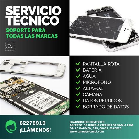 Servicio De Soporte T Cnico Banner Personalizable Reparaci N