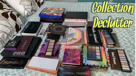 Eyeshadow Palette Collection And Declutter Youtube