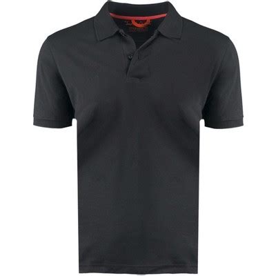 Marquis Men S Black Slim Fit Jersey Polo Shirt Size Large Target