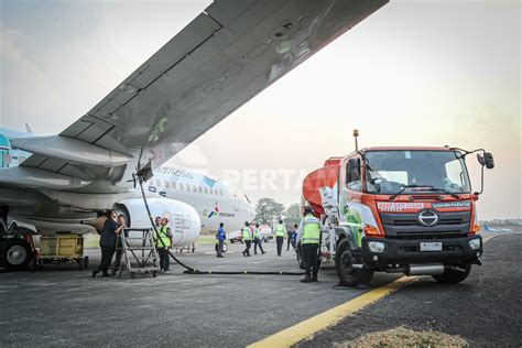 Pertamina Dan Garuda Indonesia Uji Bioavtur Dalam Flight Jakarta Solo