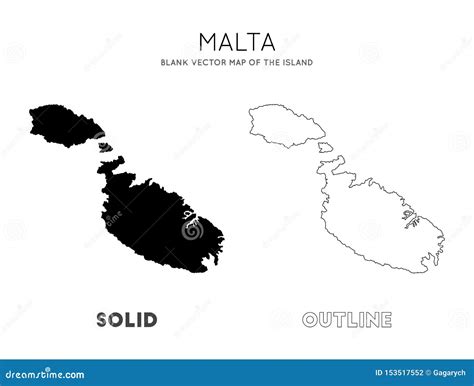 Mapa De Malta Ilustra O Do Vetor Ilustra O De Atlas