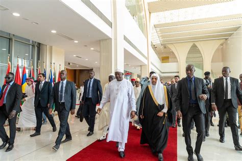 With The Participation Of The Gambian President Sheikh Dr Al Issa Launches The Conference Of