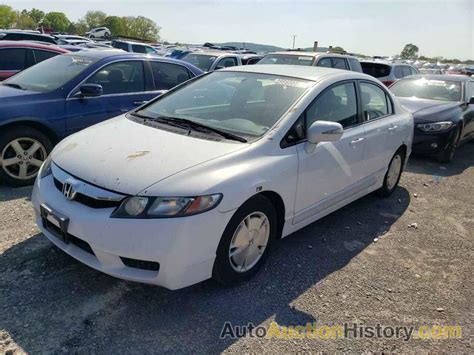 JHMFA3F28AS007882 2010 HONDA CIVIC HYBRID View History And Price At