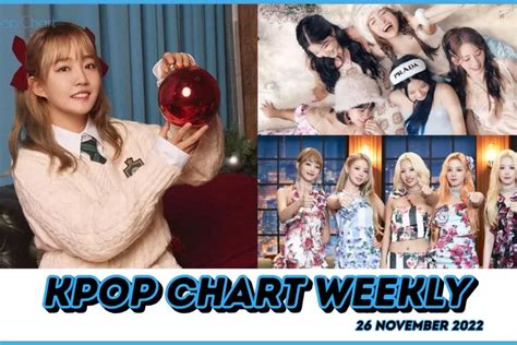 Kpop Chart Weekly Pekan Ini Kembali Didominasi Oleh Younha Le Sserafim