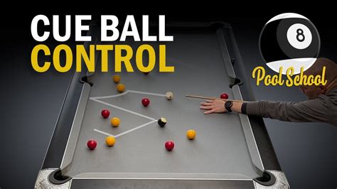 Cue Ball Control Pool Practice Pool School Youtube