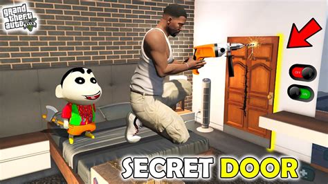 GTA 5 Franklin And Shinchan Found Secret Bunker Inside Franklin S