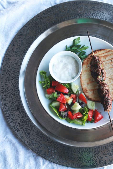 Lamb Kefta Kebabs Perpetually Chic
