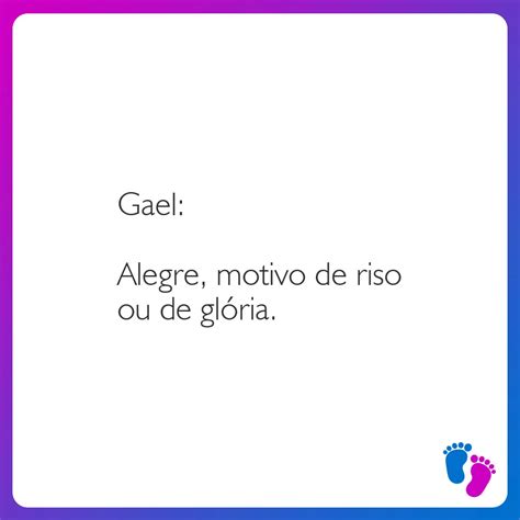 Significado Do Nome Gael