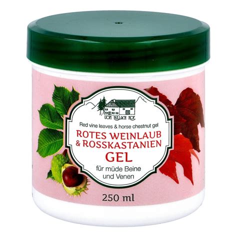 Rotes Weinlaub Rosskastanien Gel Pullach Hof Ml