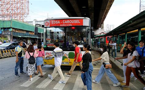 Edsa Bus Carousel Photos Philippine News Agency