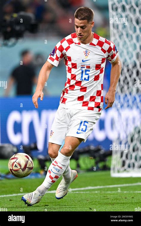 DOHA QATAR DECEMBER 17 Mario Pasalic Of Croatia In Action During