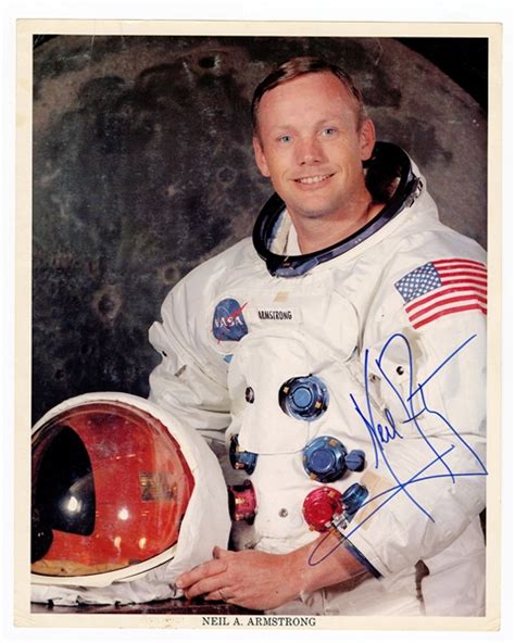 Lot Detail Neil Armstrong Signed Photograph JSA