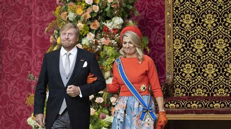 Koning Willem Alexander En Koningin Maxima Vieren Prinsjesdag