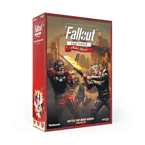 Fallout Factions Wasteland Warfare Nuka World Starter Set Modiphius