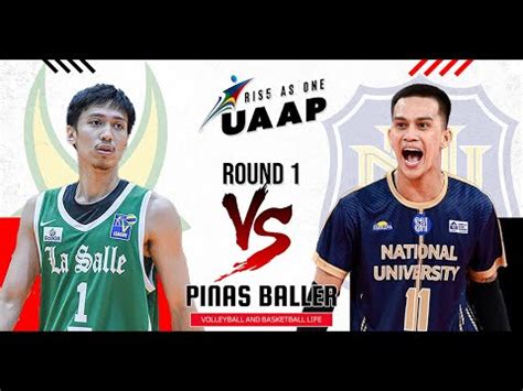 Nu Vs Dlsu Full Game Highlights Round Uaap Season Men S Volleyball