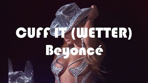 Beyoncé Cuff It Wetter Remix Official Audio Youtube