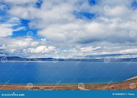 Tibet Grassland And Desert Royalty Free Stock Photography