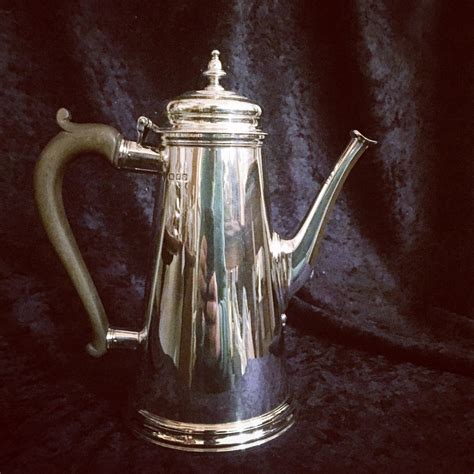 Georgian Style Silver Coffee Pot