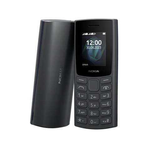 Telefon idealny dla Seniorów Nokia 105 2023 Czarny: Solidny, DualSim