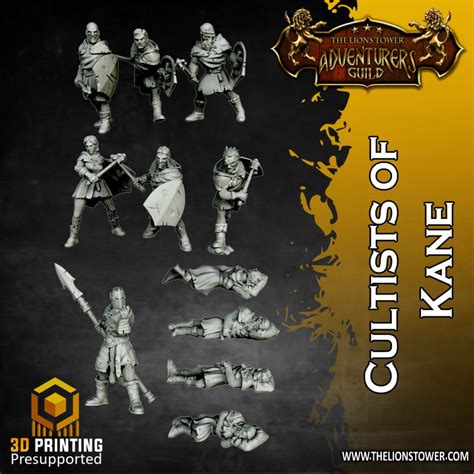 Zombie Horde Collection Set Of 6 32mm Scale Pre Supported