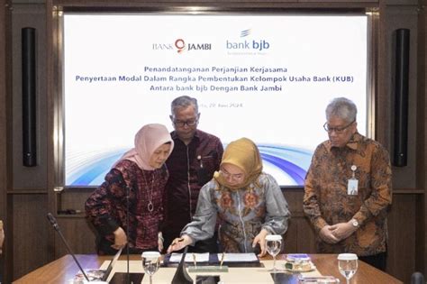 Jadi KUB Bank Bjb Bank Jambi Mendapat Suntikan Modal Rp221 4 Miliar