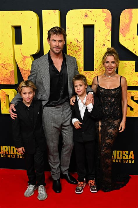 Chris Hemsworth steps out with wife, kids at 'Furiosa' premiere - ABC News