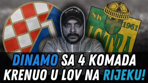 DINAMO Vs ISTRA 4 1 DINAMO POBJEDOM U LOVU NA RIJEKU YouTube