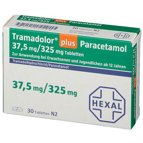 Tramadolor Plus Paracetamol Mg Mg St Mit Dem E Rezept