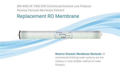 Amazon Reverse Osmosis Max Water 4040 Commercial RO Membranes