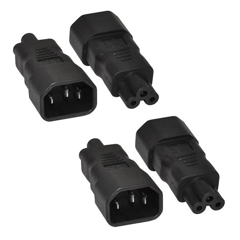 Buy 2X PDU UPS C14 To C5 IEC320 C13 C14 To C5 C6 Kettle Lead To PC