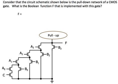 Solved Consider That The Circuit Schematic Shown Below Is The Pull