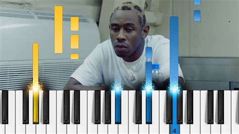 Tyler The Creator See You Again Piano Tutorial Youtube