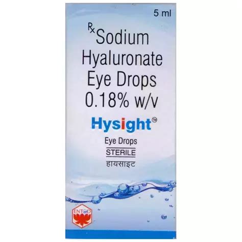 Hysight Eye Drop Uses Price Dosage Side Effects Substitute Buy Online