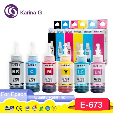 Karina G 673 T673 T6731 Premium Color Compatible Bottle Refill Tinta