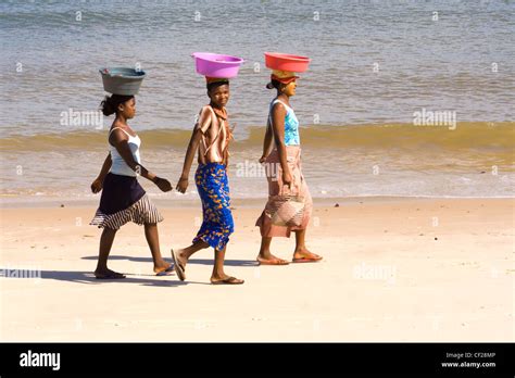 Sakalava Women In Mahajanga Majunga Madagascar Stock Photo Alamy