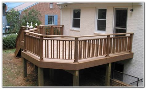 Wooden Deck Railing Ideas - Decks : Home Decorating Ideas #dlka4n2w7V