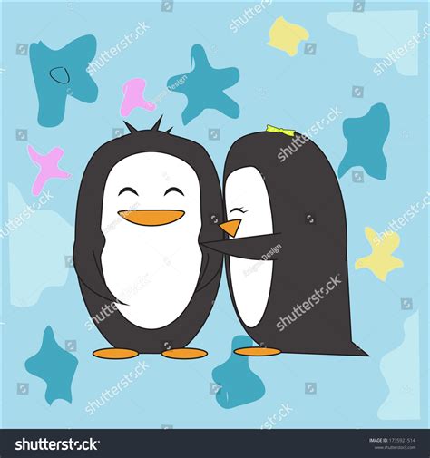 Pinguin Couple Images Stock Photos Vectors Shutterstock