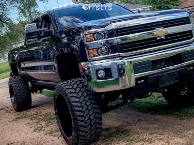 Chevrolet Silverado Hd Wheel Offset Hella Stance