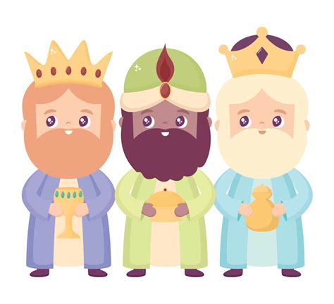 the three wise men 21398499 Vector Art at Vecteezy