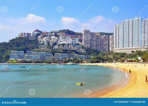 Repulse Bay Beach, Hong Kong Editorial Stock Image - Image of ...