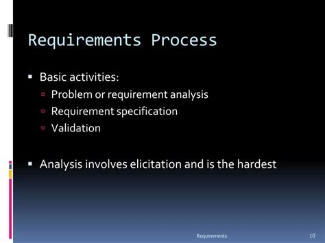 Ppt Software Requirements Analysis And Specification Powerpoint