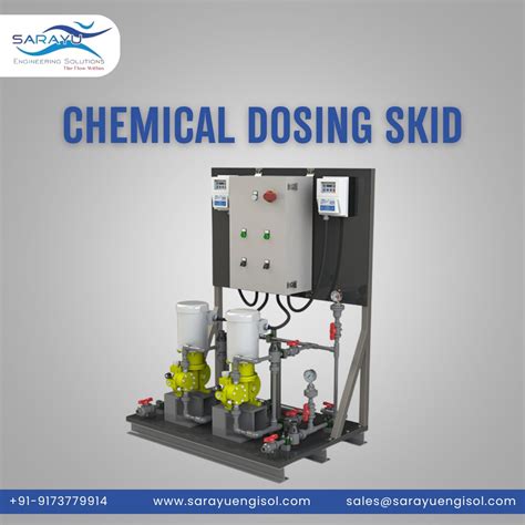 precision dosing simplified  benefits  chemical dosing skids
