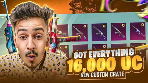 16000 Uc Crate Opening 🔥 New 8 Guns Sab Kuj Nikal Gya😱 Pubg Mobile