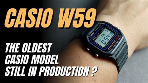 Older than the F91W ? CASIO W59 Review - YouTube