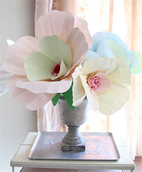 Giant Paper Flower Bouquet Centerpiece - creative jewish mom