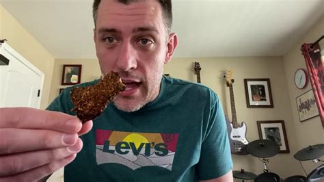 Black Market Beef Jerky Feel The Burn Super Hot Jerky Taste Test Youtube