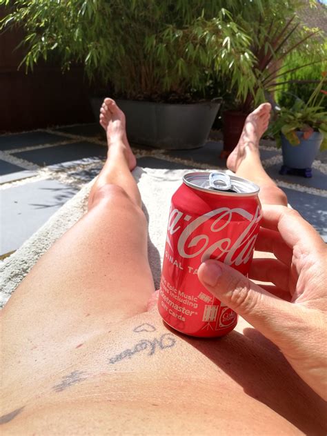 Normalising Nudity On Twitter Loving The Sunshine With A Coca Cola